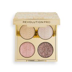 Revolution Eyeshadow, Get Glam, Concealer Makeup, Purple Diamond, Glam Look, Crystal Eye, Color Corrector, Pink Topaz, Glam Looks