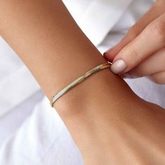 Our new 14k gold minimal chain bracelet. ★ Bracelet Features• Gold Kt: 14K Solid Gold (All pieces are stamped for authenticity)• Available Gold Colors: Yellow Gold• Chain Width: 3.4 mm Dainty 14k Gold Jubilee Chain Bracelet, Simple 14k Yellow Gold Bracelets, Minimalist Rose Gold Sterling Silver Bracelet, Flexible 14k Gold Minimalist Bracelets, Simple 14k Gold-filled Yellow Gold Chain Bracelet, Minimalist 14k Gold Flexible Bracelets, Minimalist Flexible 14k Gold Bracelets, Dainty Gold Sterling Silver Bracelet For Everyday, Minimalist 14k Gold Flexible Bracelet