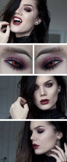 Halloweenlook – The vampire - Lindas Sminkblogg Linda Hallberg, Fx Makeup