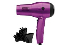 The 14 Best Travel Hair Dryers of 2023 | by InStyle Travel Hair, Blow Dry Brush, Travel Hairstyles, Professional Hair Dryer, Blue Led Lights