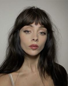 Baby Bangs Long Hair, Instagram Makeup Looks, Bangs Ideas, Choppy Bangs, Hair Affair, Instagram Makeup, Long Hair With Bangs, Good Hair Day, Hair Envy