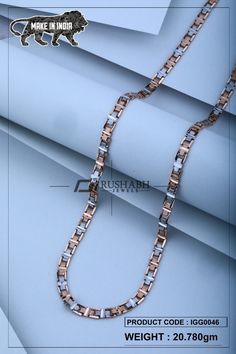 "𝐒𝐭𝐲𝐥𝐞 𝐢𝐬 𝐚 𝐰𝐚𝐲 𝐨𝐟 𝐥𝐢𝐟𝐞" Weight:- 20.780 Grams #rushabhjewels #italian #chain #men #stylish #jewel #trendalert #newstyle #amazing #shopping #contactus #happycustomer #birthdaygift #surprise #shopmore Italian Gold Chain, Mens Bracelet Gold Jewelry, Gold Chain Men, Italian Chain, Platinum Chain, Wedding Jewellery Collection, Mens Gold Bracelets, Gold Chains For Men