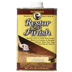 a can of restore and finish walnut