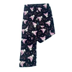 Kawaii Hello Kitty Pajama Pants Sanrio Kuromi Anime Fleece Double Elastic Fabric Soft Trousers Women Hello Kitty Pajama Pants, Pajama Pants Women, Cartoon Autumn, Kuromi Anime, Women Flannel, Kawaii Hello Kitty, Christmas Flannel, Flannel Fashion, Womens Pajamas Pants