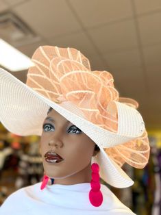 African Church Hat Derby Hat Spring OR Summer Hat Gift for - Etsy Chic White Panama Hat For Kentucky Derby, Fitted High Crown Sun Hat For Spring, Chic White Hat Bands For Kentucky Derby, Elegant Panama Hat For Spring Garden Party, Adjustable Sun Hat For Spring Races, Spring Wedding Fedora Costume Hat, Curved Brim Top Hat For Church In Spring, Curved Brim Top Hat For Spring Church Events, White Summer Hats For Races