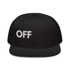 Discover the OFF Trucker Cap, a stylish accessory that embodies the essence of being OFF. Express yourself with the "I'm OFF" Hat, perfect for those moments when we all need to disconnect. Shop now for the OFF Hat in English and embrace your downtime in style. • 85% acrylic, 15% wool • Structured, 6-panel, high-profile • Plastic snap closure • Grey under visor • Head circumference: 22″–24″ (55–60 cm) • Blank product sourced from China Size guide A (inches) B (inches) C (inches) D (inches) One si Modern Adjustable Snapback Hat, Hats Snapback, Ad Campaign, Head Circumference, Kelly Green, Snapback Hat, Stylish Accessories, Free Giveaway, Trucker Cap