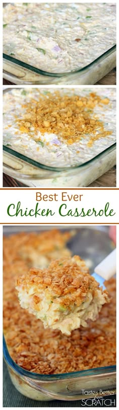 the best ever chicken casserole recipe