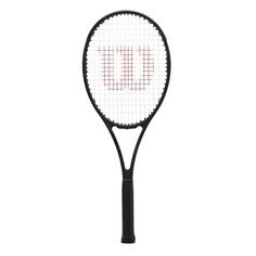 a tennis racquet with the letter tw on it's back end