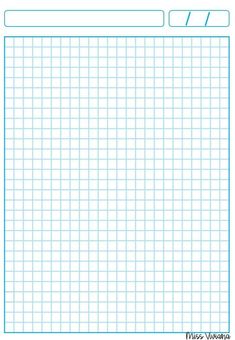 a sheet of paper with lines on the bottom and one line at the top, in blue