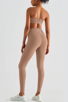 Yes, these Lexi Cacao High-Rise Tight Leggings are everything we love so far. Made of stretchy Lycra fabric, the high-waisted design highlights your figure. Pair these leggings with a crop top and sneakers for the ensemble we've always dreamed of.  Full Length: Approx 73cm Materials: 81% Nylon, 19% Lycra® elastane Stretch Type: Very Stretchy Gentle Dry Clean Only  Model is 5 ft 7 and wears size 6  Colour may vary due to lighting on images. The product images (without model) are closest to th Beige Fitted Gym Leggings, Fitted Beige Leggings For Gym, Beige Fitted Leggings For Workout, Fitted Beige Leggings For Workout, Tight Beige Yoga Leggings, Compressive Beige Yoga Leggings, Compressive Beige Leggings For Yoga, Beige Stretch Leggings For Yoga, High Stretch Full Length Beige Leggings