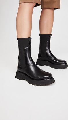 3.1 Phillip Lim Kate Lug Sole Combat Boots | Shopbop 3.1 Phillip Lim, Lug Sole, Phillip Lim, Signature Style, Combat Boots, New Arrivals, Shoe Boots, Boots, Free Shipping