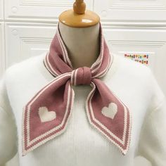 Stunning Heart Scarf! Soft Knit Rare Piece Style With With Any Of Your Favorite Tops Heart Scarf, Scarf Women, Crochet Accessories, Knit Scarf, Soft Knits, Womens Scarves, Cream Color, Scarf Wrap, Knit Crochet