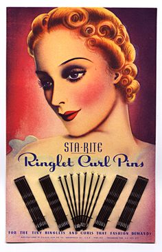 Cosmetics packaging from the 30's Vintage Powder Room, Dahlia Black, 1940s Hair, Vintage Makeup Ads, Ringlet Curls, Makeup Print, Pin Up Vintage, Makeup Ads