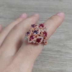 SPECIFICATIONS Style: Classic Size: 6,7,8,9,10 Shape\pattern: Geometric Main Stone: Zircon Item Weight: 0.04 Fine or Fashion: Fine Purple Flower, Flower Ring, Shape Pattern, Style Classic, Delivery Man, Pattern Geometric, Shape Patterns, Purple Flowers, 9 And 10