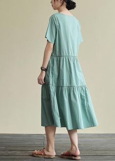 100% o neck drawstring cotton summerdresses Fabrics green Art Dresses

Materials used:cotton blended

Measurement:Size L/US12-14/EUR42   
length 112cm / 43.68"
bust 100cm / 39"
Shoulder 40cm / 15.6"
Waist 88cm / 34.32"
Armhole 48cm / 18.72"
Sleeve length 22cm / 8.58"
Cuff 36cm / 14.04"


Size XL/US16-18/EUR44   
length 113cm / 44.07"
bust 104cm / 40.56"
Shoulder 41cm / 15.99"
Waist 92cm / 35.88"
Armhole 50cm / 19.5"
Sleeve length 23cm / 8.97"
Cuff 38cm / 14.82"



We ship worldwide.

Tracking nu Short Sleeve Drawstring Summer Dress, Casual Light Green Knee-length Dress, Summer Short Sleeve Midi Dress With Drawstring, Short Sleeve Midi Dress With Drawstring For Summer, Summer Midi Dress With Drawstring And Short Sleeves, Casual Light Green Cotton Dress, Casual Light Green Short Sleeve Dresses, Green Summer Dress With Drawstring, Summer Green Dress With Drawstring