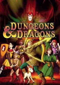 the poster for the movie's title, dungeonss anddragons is shown