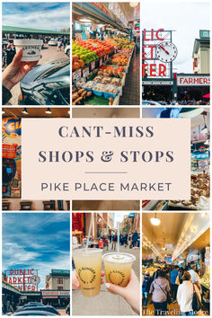 Uncover the Hidden Gems of Pike Place Market in Seattle Best Food Pike Place Market, Pike Place Market Seattle Photography, Pike Market Seattle, Pikes Market Seattle, Pikes Place Market Seattle, Food In Seattle, Seattle Shopping, Seattle Pike Place Market