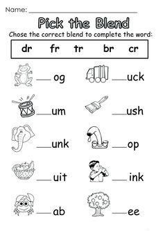 a worksheet with words and pictures on it