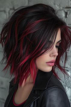 Punk Hair, Winter Hair Color, Edgy Hair, Short Hair Color, Cool Hair Color, Stylish Hair, Hair Dos