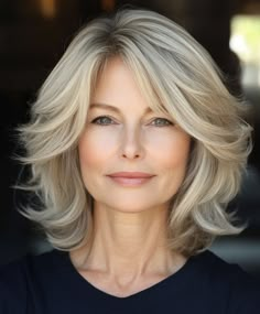 Top 51 Hairstyles For Women Over 60 With Fine Hair Haircuts For Fine Thick Hair, Haircuts Over 60 Over 60 Hairstyles, Womens Hair Color, Shaggy Layered Haircut, Gigi Hair, Long Hair Older Women, Fine Thick Hair, Styles For Women Over 50, Hair Layered