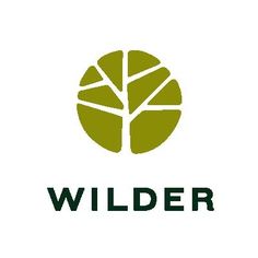 the wilder logo is shown in green and black, with an image of a tree on it