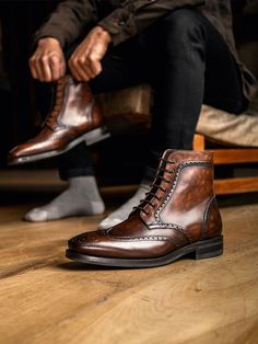 Thursday Boot Company, Boots Outfit Men, Dress Up Shoes, Thursday Boots, Wingtip Shoes, Gents Fashion, Mens Ankle Boots, Mens Leather Boots