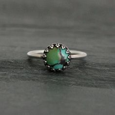 Turquoise Sterling Silver Ring, Handmade Turquoise Gemstone Custom Choice Blue Green Veined Natural Stacking Filagree Stackable Silver Ring by KiraFerrer on Etsy https://www.etsy.com/listing/612419137/turquoise-sterling-silver-ring-handmade Stackable Turquoise Round Jewelry, Bohemian Turquoise Promise Ring, Adjustable Green Turquoise Ring With Natural Stones, Turquoise Gemstone Stackable Promise Rings, Adjustable Chrysocolla Turquoise Ring, Adjustable Turquoise Gemstone Ring, Adjustable Green Turquoise Chrysocolla Ring, Adjustable Turquoise Gemstone Stackable Rings, Adjustable Green Turquoise Gemstone Ring