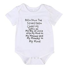 Newborn Baby Boy Girl Short Sleeve Letters Print Summer Romper Bodysuit 09 Months White >>> You can get more details by clicking on the image.Note:It is affiliate link to Amazon. Cute Newborn, Baby Planning, Body Suit Outfits, Swag Outfits, Baby Boy Newborn, Funny Babies, Short Girls