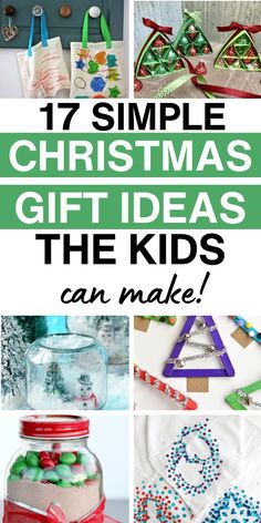 christmas gift ideas for kids that are easy to make