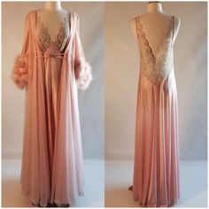 Robes Vintage, Lingerie Inspiration, Vintage Gowns, Vestidos Vintage