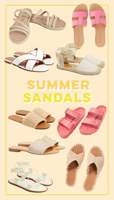 Spring and Summer Sandals / Raffia Sandals / White Sandals / Sustainable Sandals / Birkenstocks / Slide Sandals / Beach Outfit / Beach Vacation / Coastal Style Classic Summer Outfits, Heels Ideas, Ladies High Heels, Sneakers Design, Bridal Sneakers, Shoes Inspiration, Design For Wedding, Rope Sandals