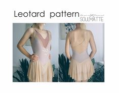 Leotard with skirt, Balerina style leotard, PDF Sewing Pattern Dancer bodysuit two layers. This is the pattern in sizes XS, S, M, L ( EU 36, 38, 40, 42). The Pattern is in PDF format to print on a regular A4 and US Letter fome printer. You will need to glue on some details together. Add 1 cm seam allowance. It requires about 86 inches or 220centimeters of the main fabric. The same amount for linen. The patterns don't include a tutorial on how to sew it. Please contact me If You have any question Fitted Ballet Leotard With Built-in Bra, Summer Backless Dancewear Leotard, Summer Stretch Leotard With Low Back, Backless Stretch Leotard For Dancewear, Stretch Backless Leotard For Dancewear, Fitted Low Back Leotard For Summer, Fitted Low Back Summer Leotard, Summer Dancewear Leotard With Built-in Bra, Fitted Bodysuit For Dance In Summer