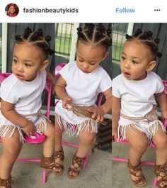 Pinterest: @Kekedanae20 African Baby Hairstyles, Hairstyles Afro, Black Baby Hairstyles, Black Baby Girl Hairstyles, Baby Girl Hairstyles Curly, Daughter Hairstyles, Cute Toddler Hairstyles, Kids Curly Hairstyles