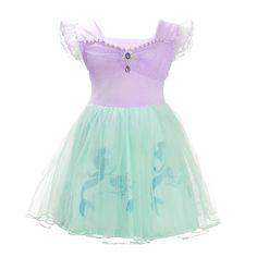 PRICES MAY VARY. Cutie stunning princess mermaid dress up clothes casual costume for toddler and little girls! Bundle with accessories set of crown tiara, necklace and wand to complete the look! Sleeveless dress with tulle ruffles on armhole. Square neckline adorned with pearls and a brooch pin on chest. Double layer tulle skirt with printed mermaid pattern. Knee length short dress, pullover style for easy dressing. Made of cotton fabric, lightweight, stretchable, and comfortable materials, no i Tulle Dress Casual, Daisy Princess, Knee Length Tulle Skirt, Tiara Necklace, Dress Up Clothes, Princess Mermaid, Tulle Ruffles, Fancy Dress Up, Princess Dress Up