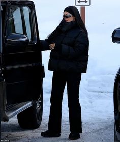 Mode Au Ski, Snow Fits, Kylie Jenner Street Style, Stile Kylie Jenner, Stile Kendall Jenner, Look Kylie Jenner, Looks Kylie Jenner, Winter Outfits Snow