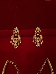 Step Buttalu Gold, Stone Kammalu Gold, Small Chandbali Earrings Gold, Light Weight Chandbali Earrings Gold, 5 Grams Gold Earrings, Short Necklace Gold Indian, Gold Earrings Designs New Model, Chandbali Earrings Gold, Gold Earrings For Kids