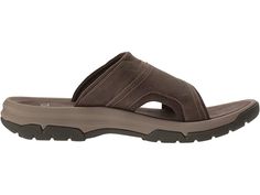 Teva Langdon Slide | Zappos.com Brown Synthetic Slide Sport Sandals, Brown Slip-on Sport Sandals With Arch Support, Synthetic Open Toe Flip Flops For Outdoor Activities, Synthetic Slide Sport Sandals For Outdoor, Brown Slides With Arch Support For Outdoor, Outdoor Synthetic Slide Sport Sandals, Outdoor Synthetic Slides With Arch Support, Brown Outdoor Slides With Arch Support, Outdoor Synthetic Slides With Round Toe