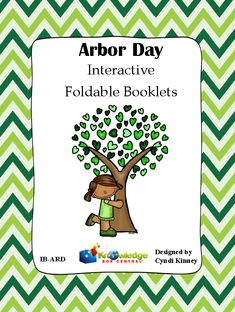 an arbor day interactive foldable booklet