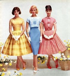 1960s Fashion Women, 1960’s Fashion, 1950 Fashion, 60s And 70s Fashion, 20th Century Fashion, Fashion 1950s