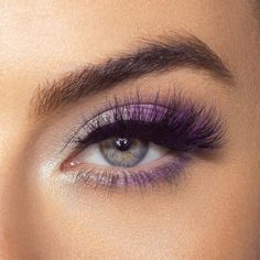 Purple Wedding Makeup, Purple Eyeshadow Looks, Hairstyle Bride, Purple Makeup Looks, Prom Eye Makeup, Purple Eye Makeup, Formal Makeup