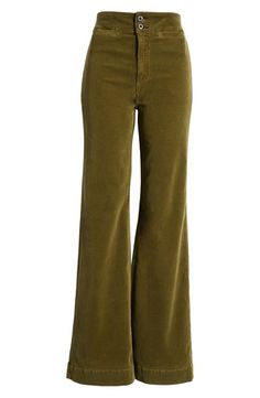 ♡ 70s Wide Leg Pants, High Rise Corduroy Pants, Cordory Pants Outfits, Cordory Pants, Scorpio 2023, Corduroy Outfits, Groovy Fashion, Fun Pants, Corduroy Jeans