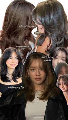 Long Layered Hair With Curtain Bangs 360, Hair Styles For Long Hair Layers, 90s Hairstyles Haircut, Face Frame Layers With Bangs, Round Face Haircuts Aesthetic, Long Hair Cuts For Round Faces Women, Medium Hairstyle Women Curtain Bangs, Soft Layers And Face Framing, Long Bangs With Face Framing Layers