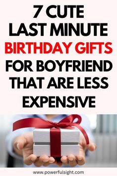 Last Minute Birthday Gifts For Boyfriend Last Minute Birthday Ideas, Good Presents For Boyfriends, Quick Birthday Gifts, Gifts For Your Husband, Birthday Gift For Husband, Make Him Feel Special, Birthday Present For Boyfriend, Birthday Present For Husband, Romantic Birthday Gifts