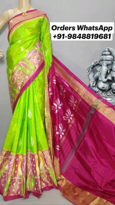 Sari Blouse Designs, Sari Blouse, Ikkat Silk Sarees