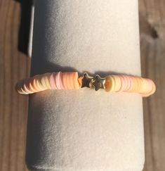 Muted Sunset Mix 🌅⭐️ Clay Bead Bracelet Clay Bead Bracelet, Clay Bracelet, Clay Bead, Clay Beads, Bead Bracelet, Jewelry Bracelets, Beaded Bracelets, Ships, Bracelet