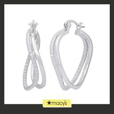 in stock Elegant Spiral Hoop Earrings For Party, Elegant Spiral Hypoallergenic Hoop Earrings, Elegant Hypoallergenic Spiral Hoop Earrings, Ring Guide, Online Earrings, Mens Big And Tall, Beauty Gift, Jewelry Rings Engagement, Silver Hoop Earrings