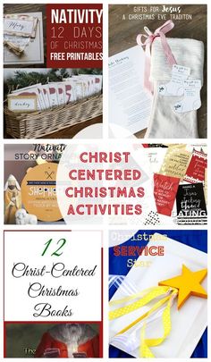 twelve christmas activities for kids to do with the nativity and free printables