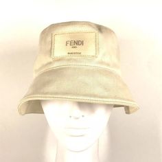 Outside:Light Stains Inside:Stain Name: Fendi Logo Hat Hat Bucket Hat Bob Hat Hat Shape: Hat Model No.: Fxq801 Color: Beige Material: Cotton Approx Size: Around The Head: 22.6inch / 57.5cm Brim Long2.6inch / 6.5cm Listed Hand Measurements May Have A 1-2cm Difference. Gender: Women's Additional Items: None Designer Wide Brim Beige Hats, Designer Beige Wide Brim Hat, Luxury Wide Brim Summer Bucket Hat, Luxury Wide Brim Bucket Hat For Summer, Designer Visor Hats For Spring, Designer Beige Adjustable Hat, Designer Adjustable Beige Hat, Designer Beige Summer Hat, Designer Beige Hat For Summer