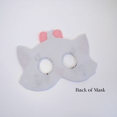 It's good to be a cat! Especially a French cat! Everyone loves a good dress-up masks! Our quality felt masks encourage imaginative play and help to create hours of joyful dress up time. Have you been looking for something fun and special for a party favor? Search no further! All of our masks are made from two layers of high quality felt and include an adjustable elastic band. Masks are made as shown in photos by me and my commercial embroidery machines. Each mask is made with care and special at Cat Design Costume Eye Mask, Cat Design Eye Mask For Costume, Costume Cat Design Eye Mask, Joyful Dress, Band Masks, French Cat, Felt Masks, Cat Masks, Felt Dress