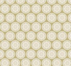 a white and gray wallpaper with circles